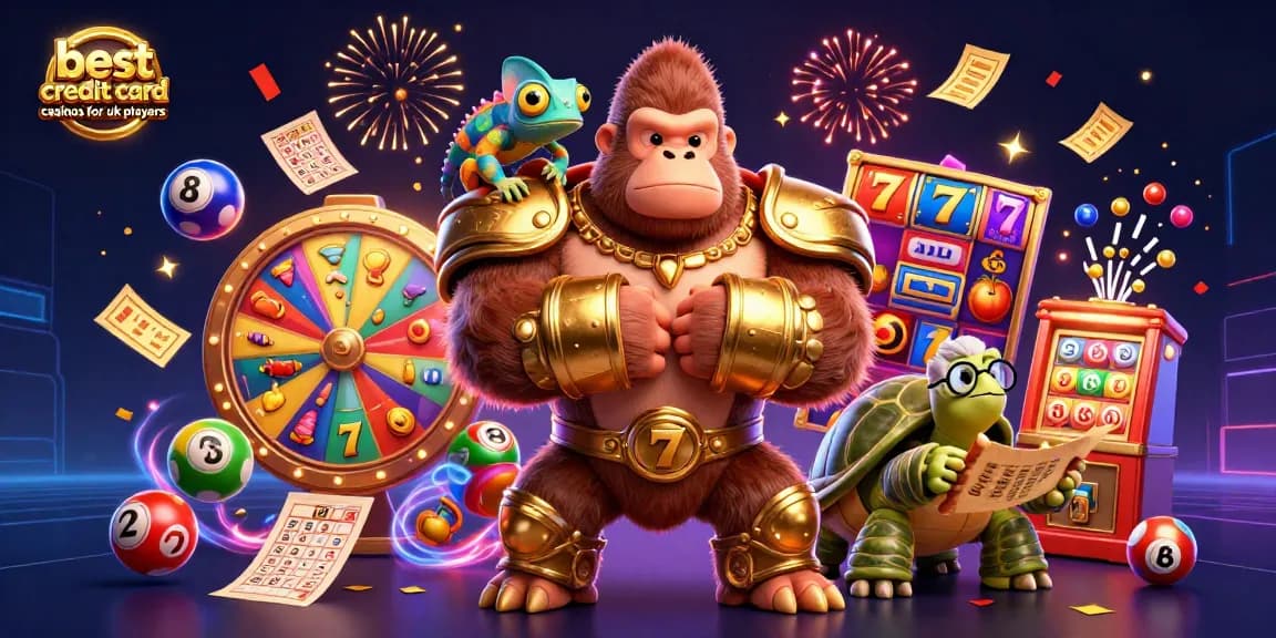 Spin exciting games at the best credit card casinos for UK players with thrilling jackpots and bonuses.