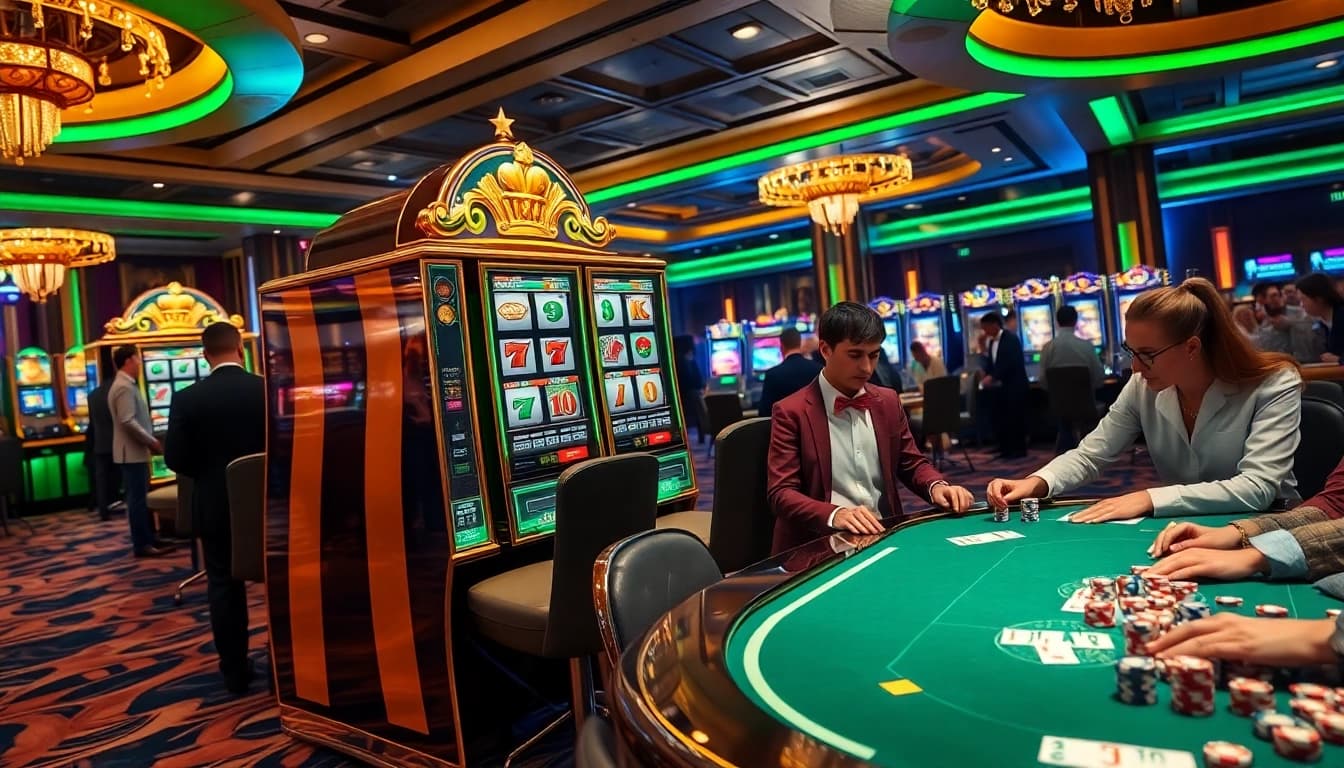 Nikmati sensasi slot depo 5rb di kasino mewah, tempat kegembiraan bertemu peluang.
