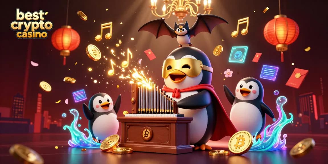 Profitez du meilleur casino crypto avec des pièces Bitcoin et Ethereum, tout en jouant dans un casino coloré.