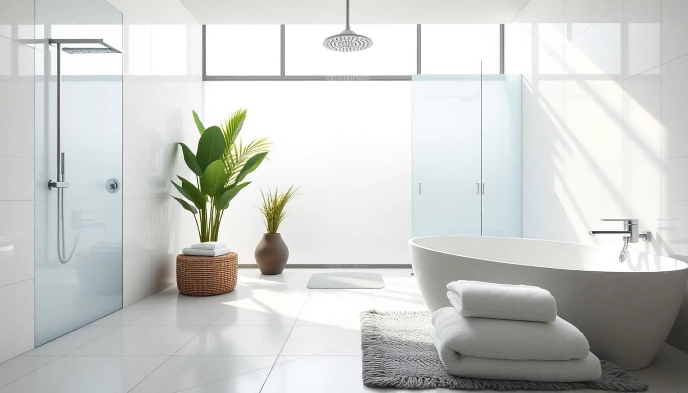 Experience elegant showers Australia with a luxurious rain showerhead offering a soothing spa-like atmosphere.