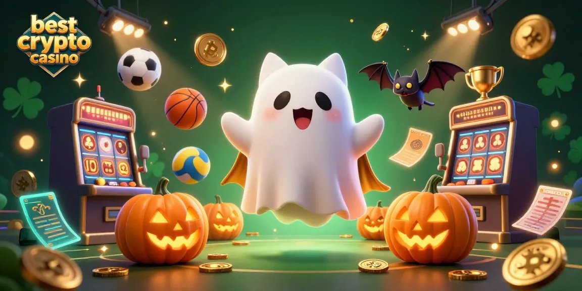 Jouez avec le meilleur casino crypto dans une scène animée avec des personnages uniques et des éléments de jeu