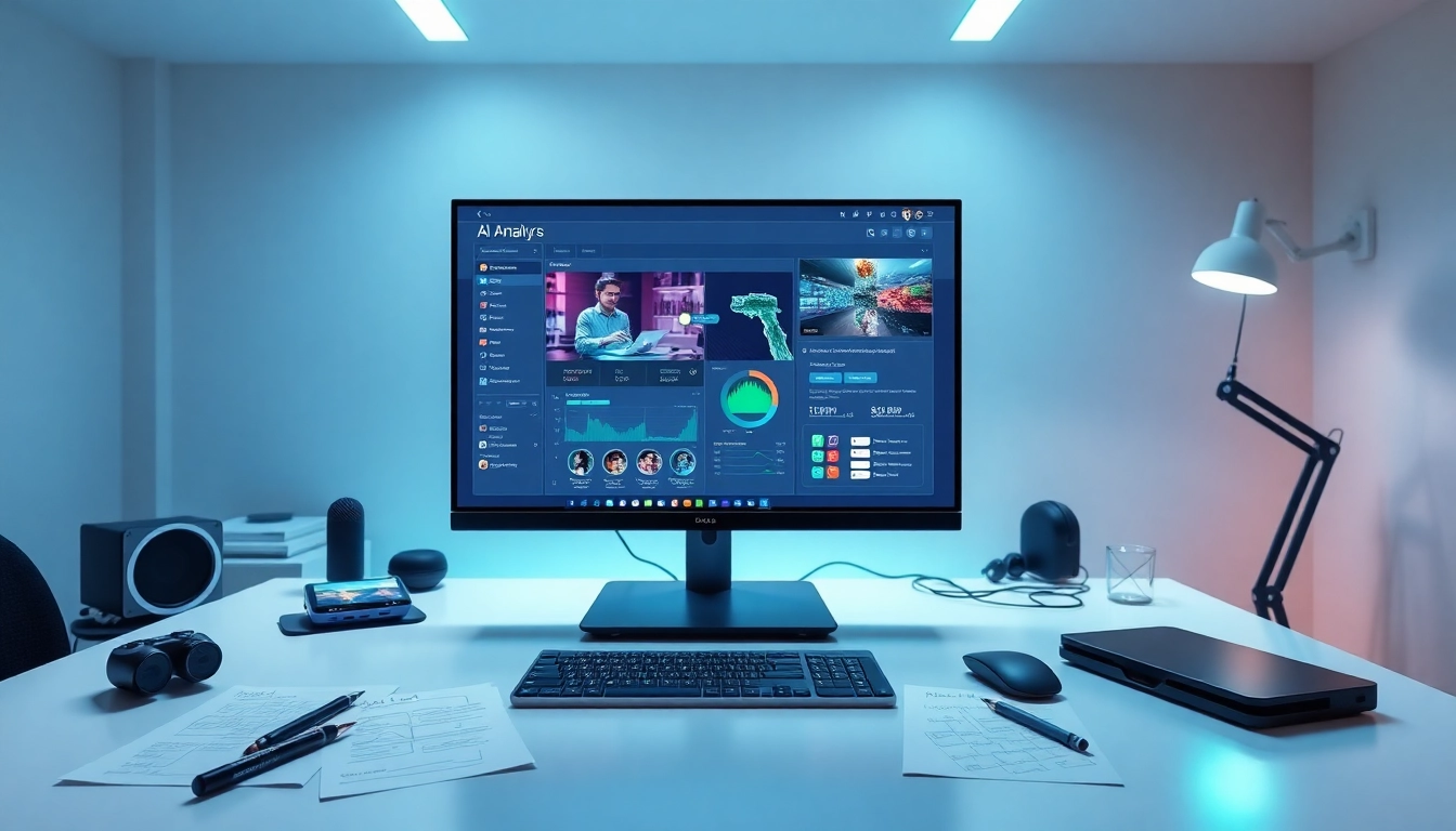 Video to promptgenerator interface in a modern digital workspace, showcasing AI analysis.