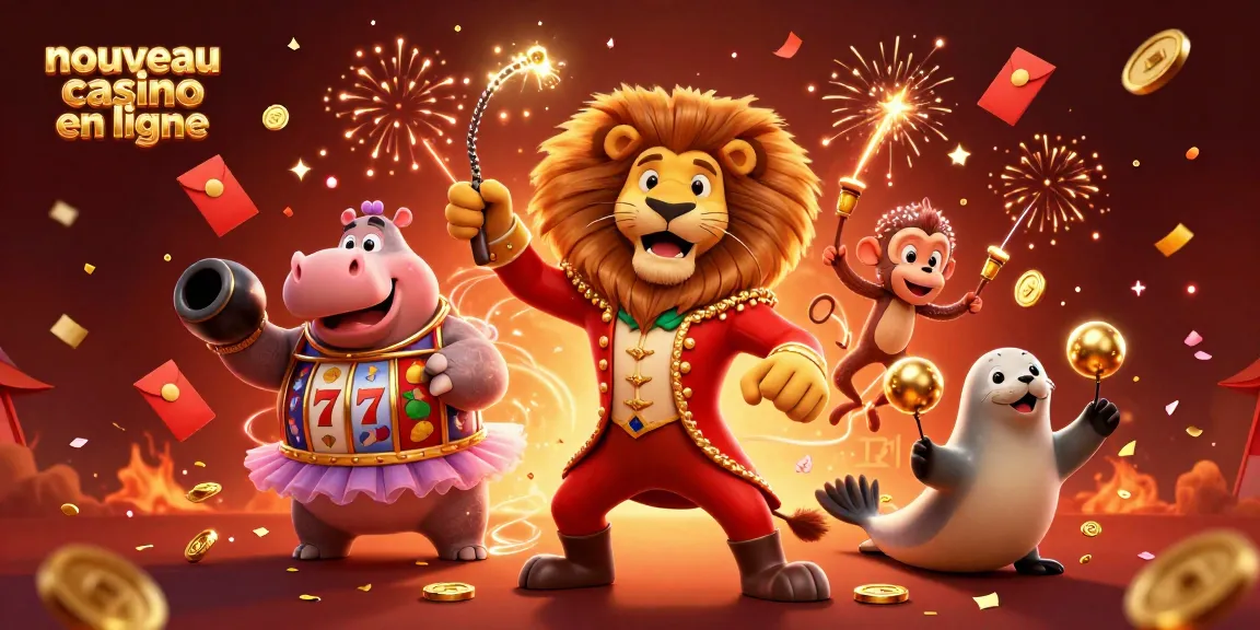 Profitez des nouveaux casinos en ligne avec une illustration captivante des jeux de hasard.