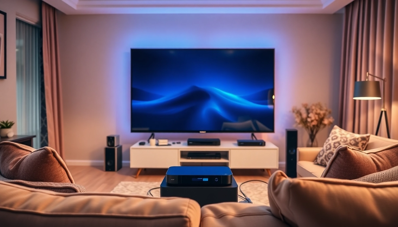 Experience the premium entertainment of IPTV Suisse with a modern streaming setup.