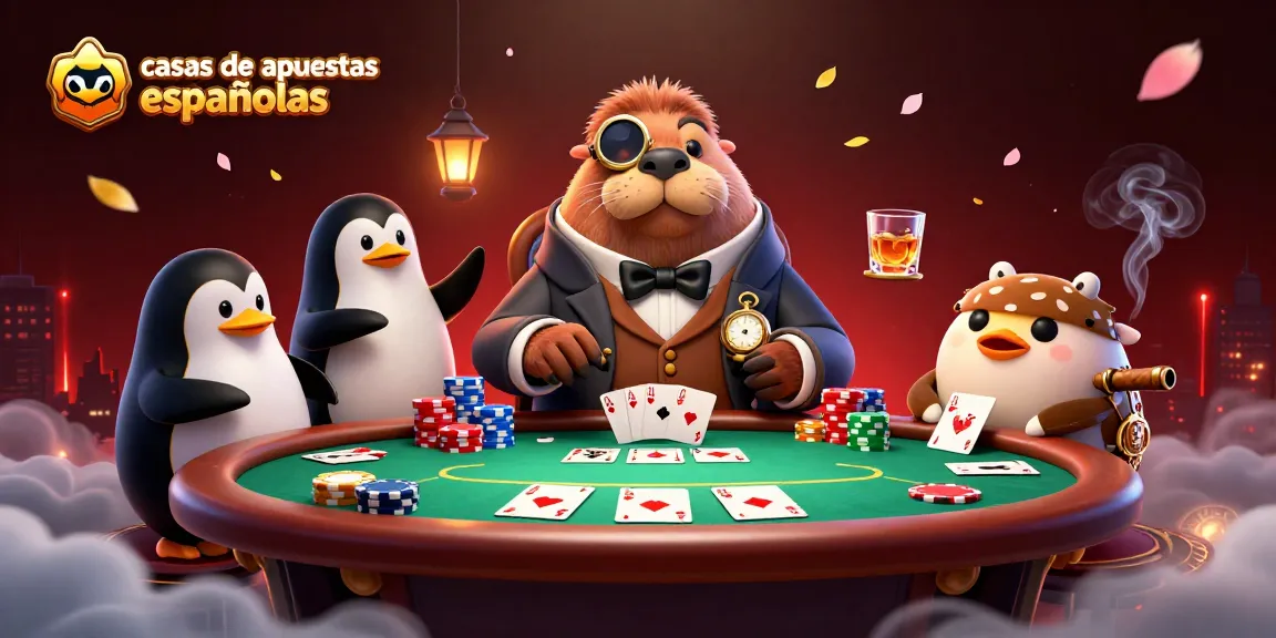 Los jugadores en una mesa de póker muestran sus apuestas en las casas de apuestas españolas.