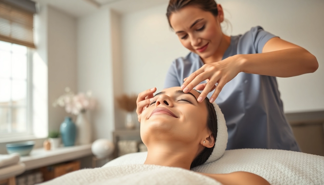 Experience Best esthetician in Forest Hills providing a relaxing facial treatment in a serene spa.