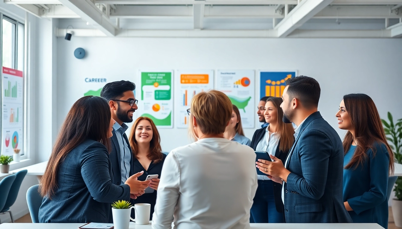 Find my true calling through collaboration in a bright, modern workspace.