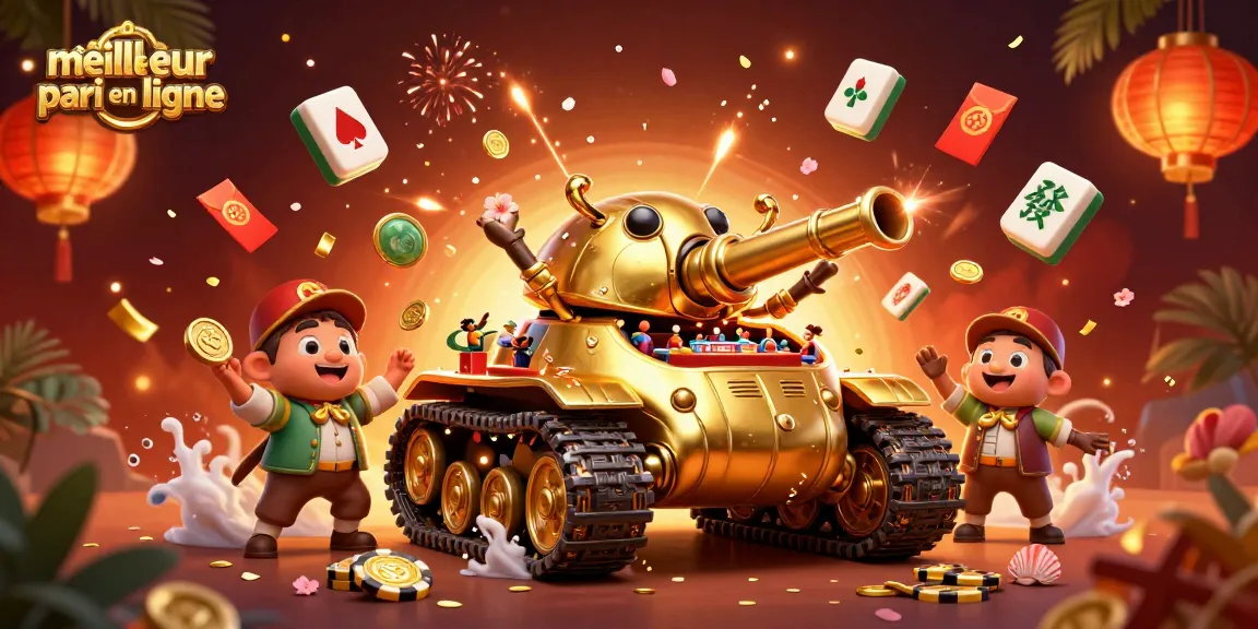 Découvrez le meilleur site de paris en ligne avec cette illustration captivante d'un tank-casino.