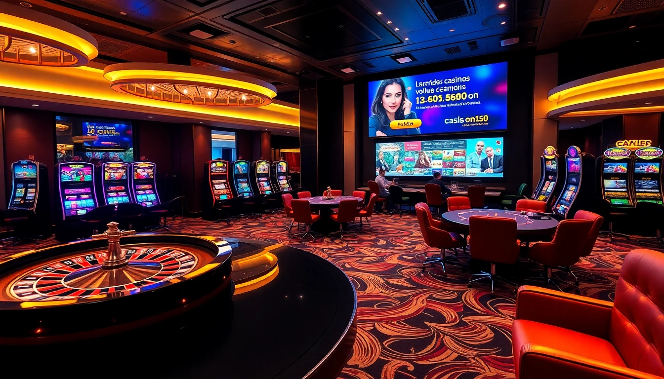 Une expérience de jeu passionnante dans un casino en ligne Français avec des jeux de poker et une roue de roulette tournante.