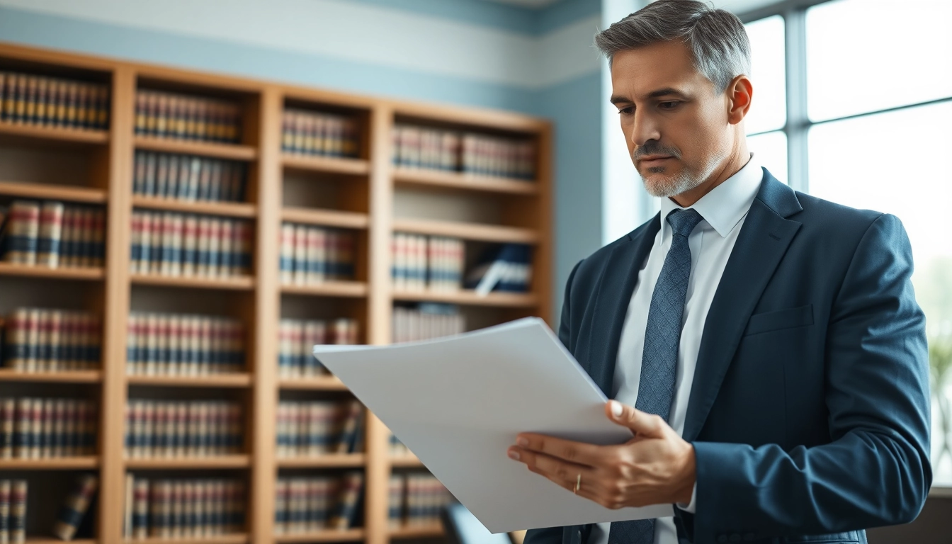 Truck accident attorney Clearwater consulting with clients in a professional office environment.