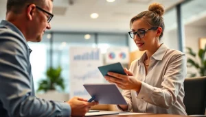 신용카드 한도 현금화에 대해 상담하는 금융 전문가의 이미지