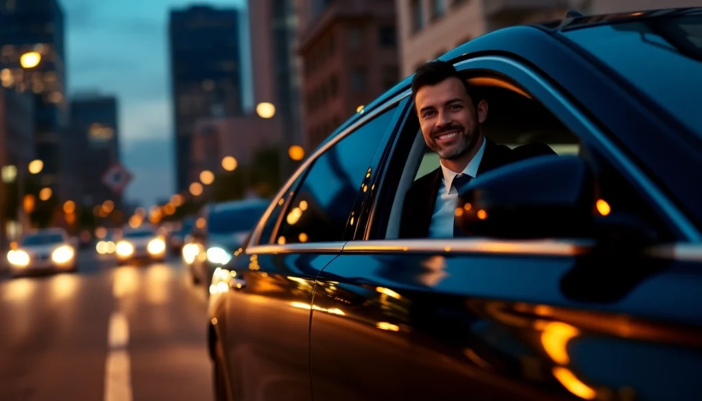 Book Chauffeur Services near me for a premium driving experience in a luxurious sedan.