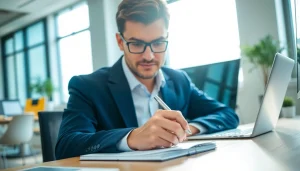 카드 한도 현금화 전략을 분석하는 전문 금융 컨설턴트의 모습