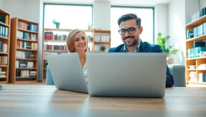 카드 한도 현금화에 대해 논의하는 현대적인 사무실의 재무 상담사.