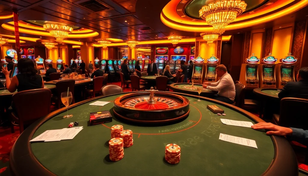 Experience thrilling moments at rr88 with exciting casino games and festive atmosphere.