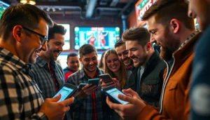 Engaged bettors exploring sports betting sites Manitoba for an electrifying experience.