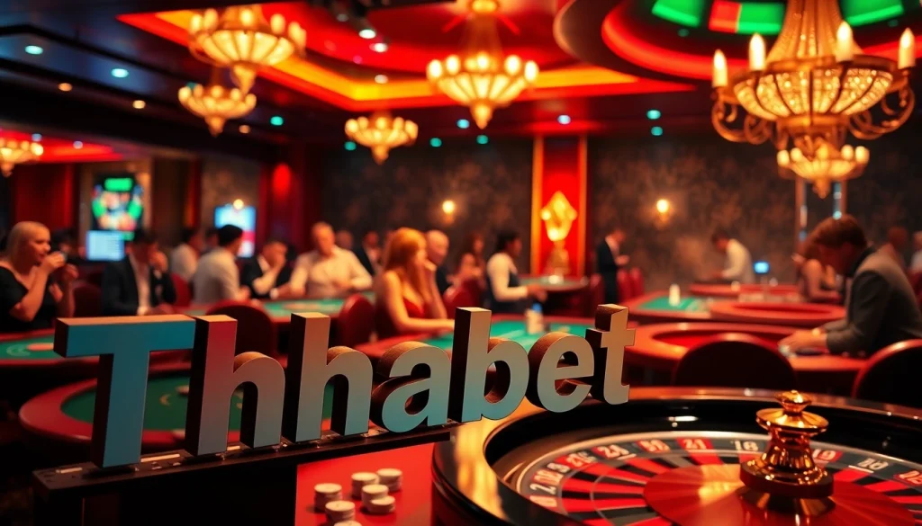 Experience the excitement at Thabet casino with vibrant table games and high-stakes action.