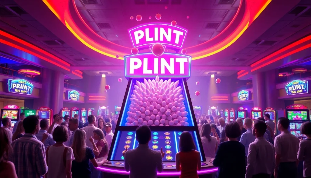 Menangkan plink slot dengan menonton bola jatuh di mesin slot yang mengasyikkan.