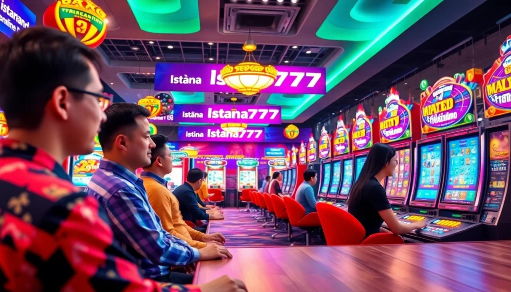 Menangkan permainan di Istana777 Situs dengan suasana permainan yang menarik dan warna-warna cerah.