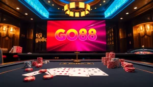 Experience the thrill of downloading and playing tải go88 on an elegant online casino interface.
