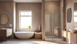 Showcasing elegant sunney shower doors set in a pristine bathroom environment for modern aesthetics.