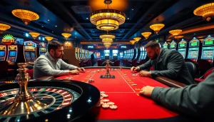 Engaged players at a casino table strategizing while exploring hidden wiki tor.