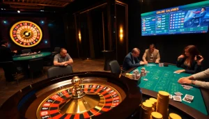 Vivez l'excitation du casino en ligne France avec des jeux vibrants et des interfaces de paris engageantes.