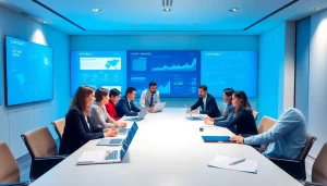 Enhance your Contract Management efficiency with a professional team collaborating on solutions.