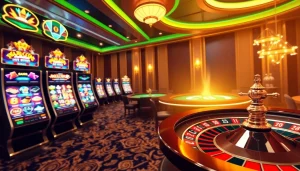 Découvrez des jeux palpitants au casino en ligne Français avec des machines à sous vibrantes et des tables de poker.