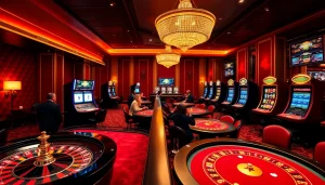 Plongez dans l'excitation des jeux à enjeux élevés au casino en ligne France, avec des tables de poker et de roulette.