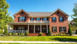 Showcasing the Sharon Custom Colonial New Build with elegant architecture and inviting surroundings.