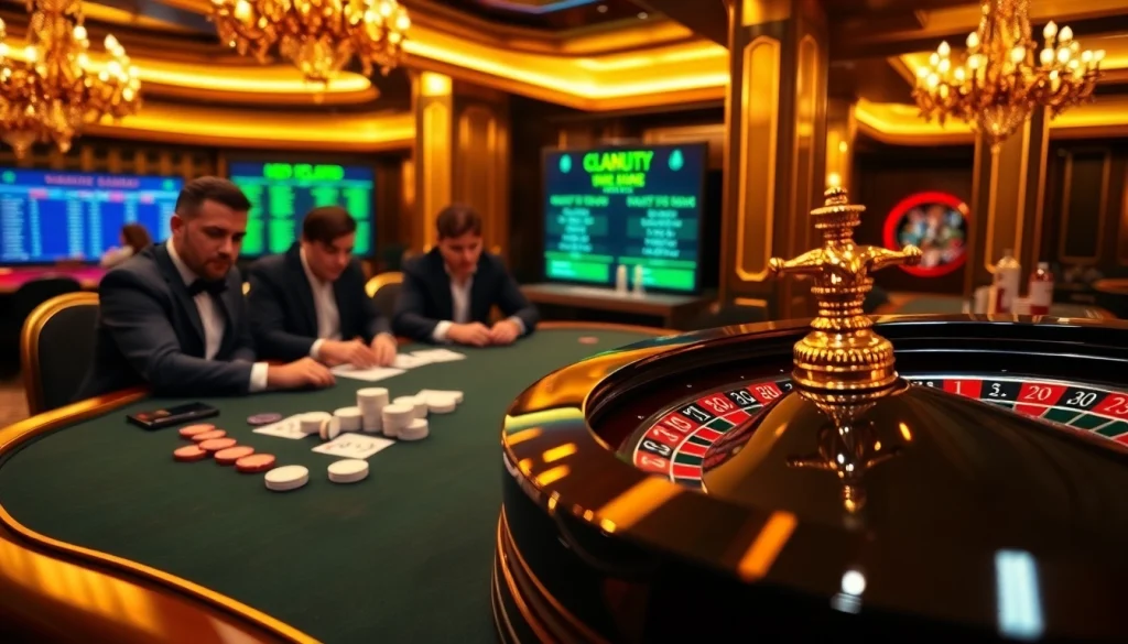 Découvrez l'excitation du casino en ligne France avec des jeux dynamiques et des éléments de casino élégants.