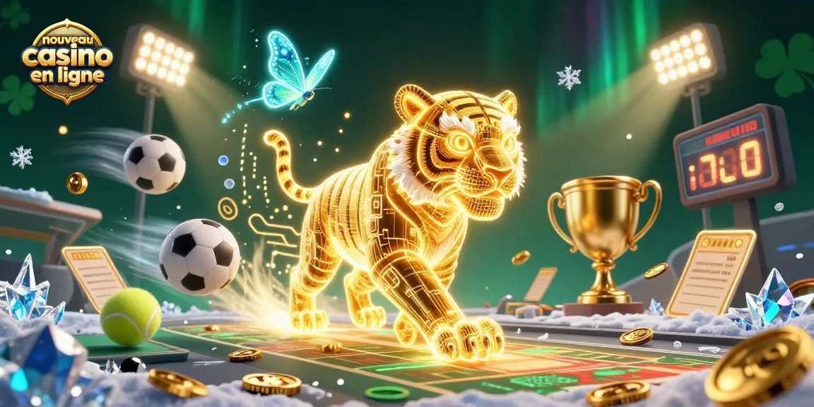 Découvrez le nouveau casino en ligne avec des jeux dynamiques et des éléments lumineux captivants.