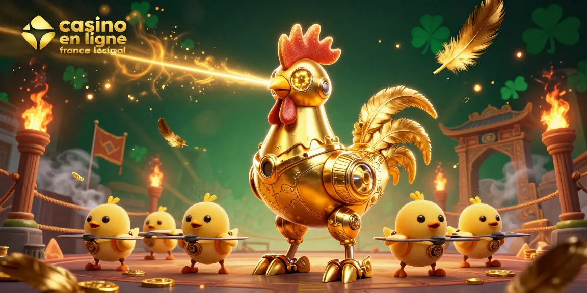 Jouer sur le casino en ligne légal en France avec des personnages colorés dans un décor riche et dynamique.