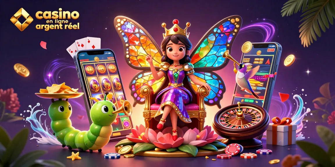 Gagnez en jouant à des jeux de casino en ligne argent réel avec des personnages fantaisistes et des éléments riches